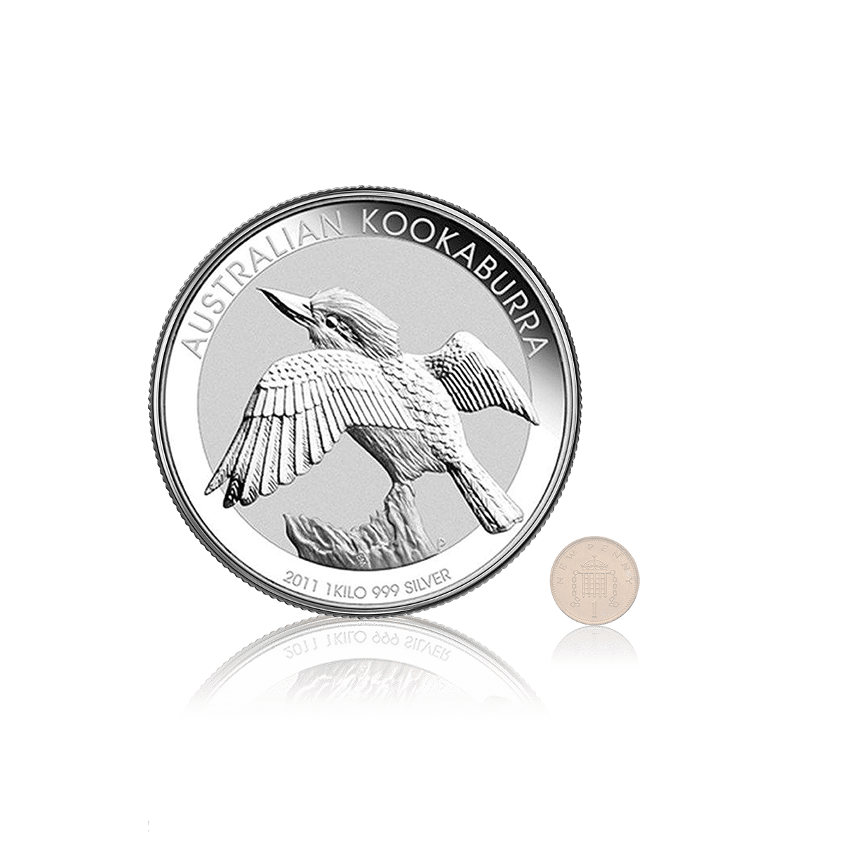 1kg Silver Perth Mint Australian Kookaburra (2024) 5